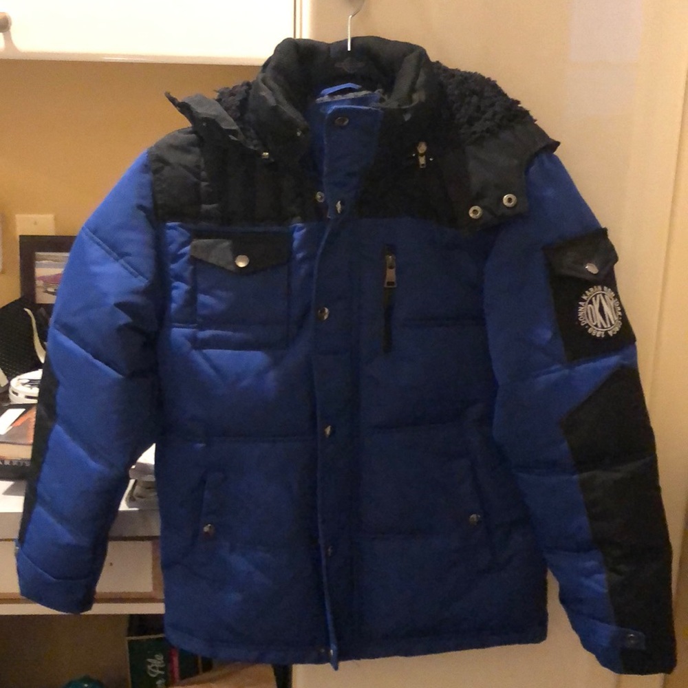 Boys DYNK heavy weight winter coat size Large